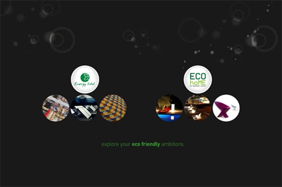 Energy Intel: web page design